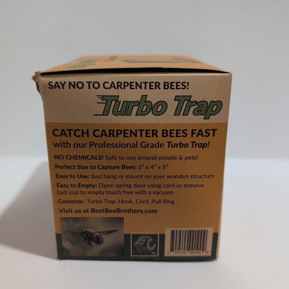 Best Bee Brothers, Carpenter Bee Turbo Trap 2.0 With Bee Vault (New) - Picture 4 of 4